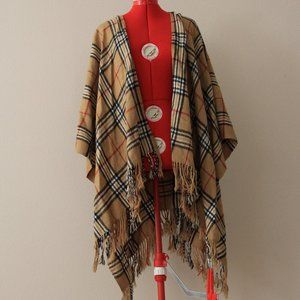 A V.FRAAS poncho style cover. NOT BURBERRY!!!! size fits all